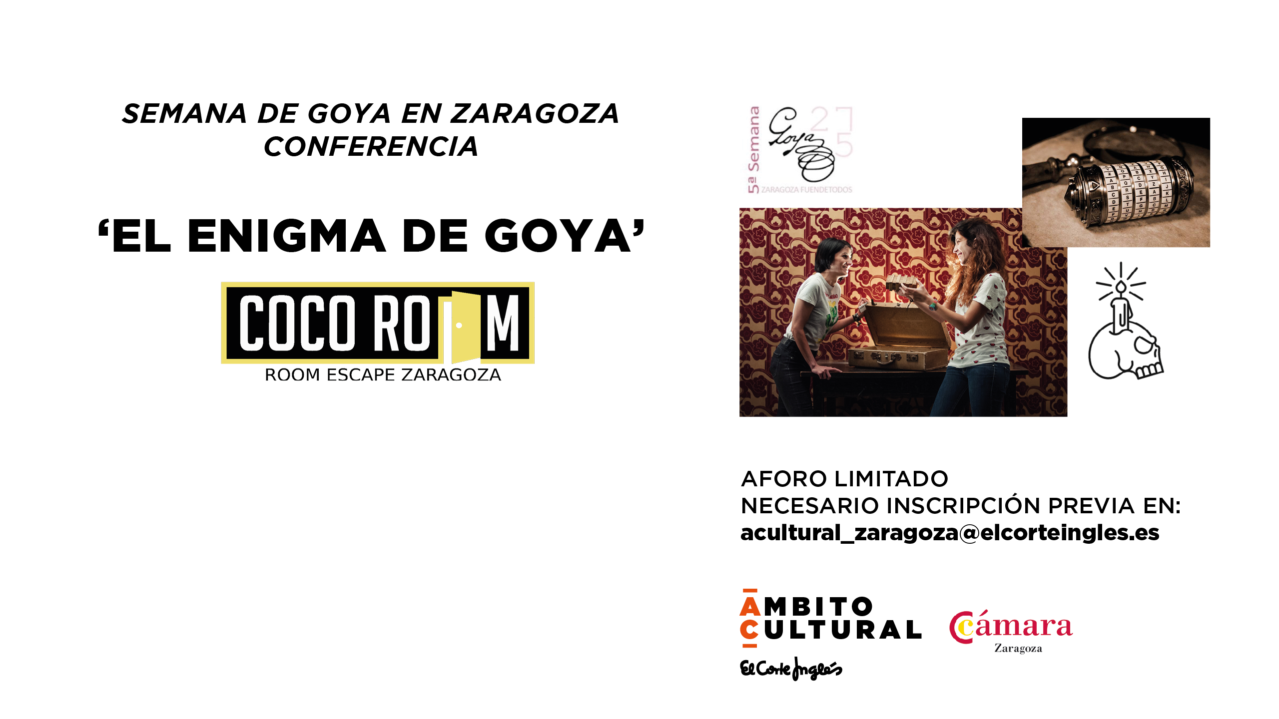 SEMANA DE GOYA EN ZARAGOZA: 'EL ENIGMA DE GOYA'